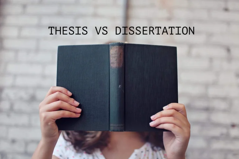 THESIS-VS-DISSERTATION